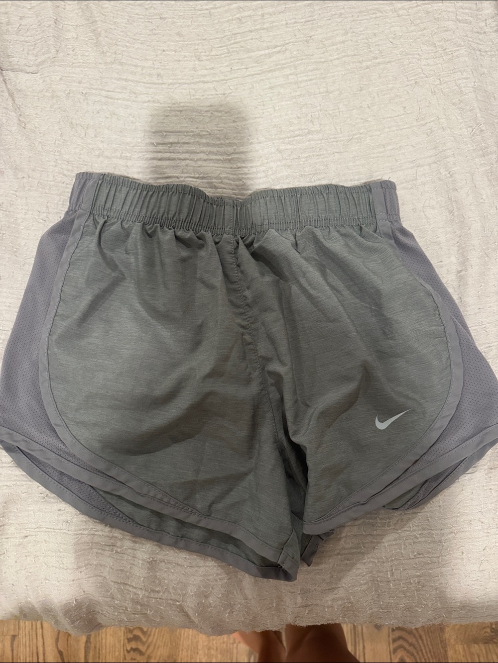 Nike Women's Gray Athletic Running Shorts